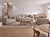 Living Room Set 5 Seater JUBEK Boucle Beige