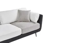 Sofa 3 Seater BOLGA Fabric Black_1075155