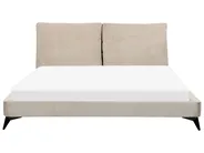 Bed Corduroy MELLE 180 x 200 cm (EU Super King) Taupe_882261