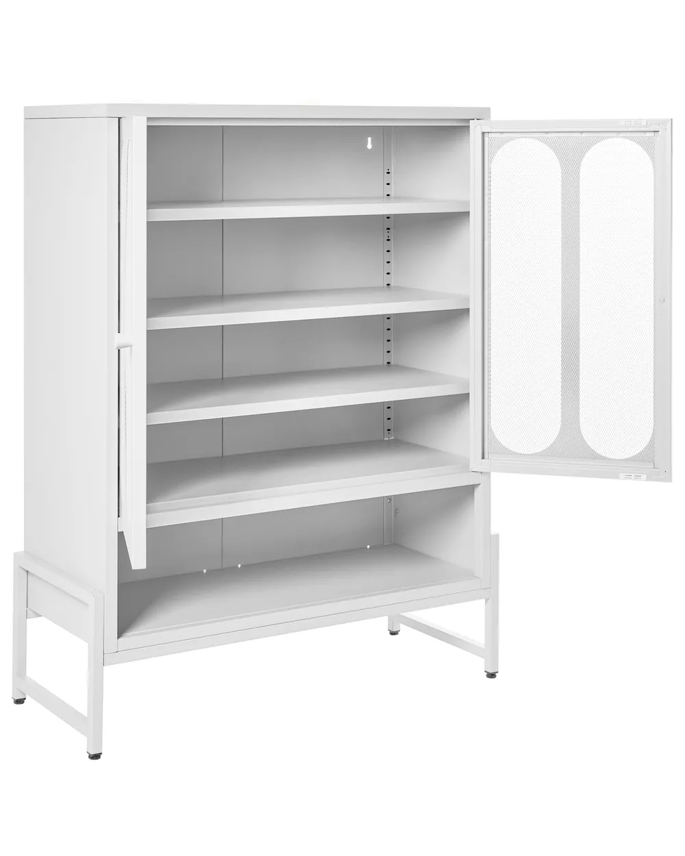 Szafka 2-drzwiowa SOLETTA Metal Biały_1049296