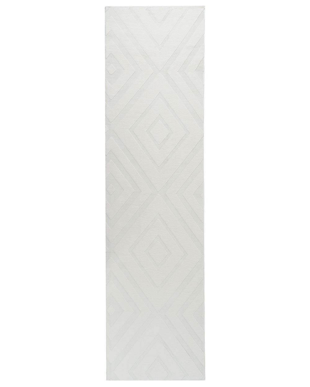 Teppich BORAH Cremeweiss 80 x 300 cm