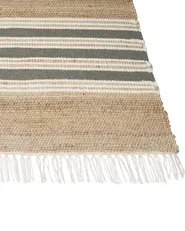 Tappeto MIRZA Grigio 80 x 150 cm Iuta_847318