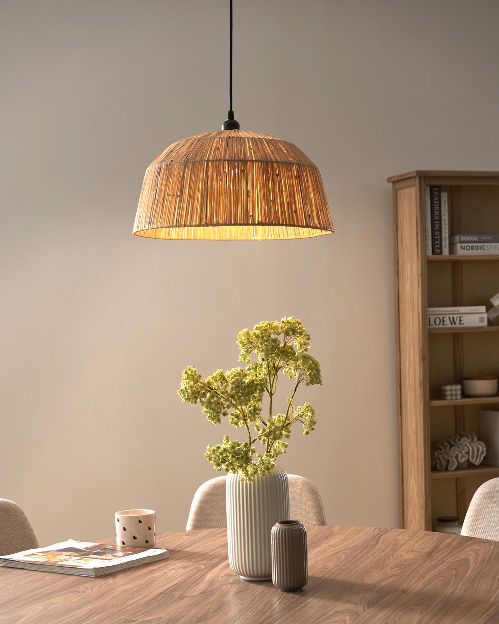 Pendant Lamp UMBA Wicker Natural