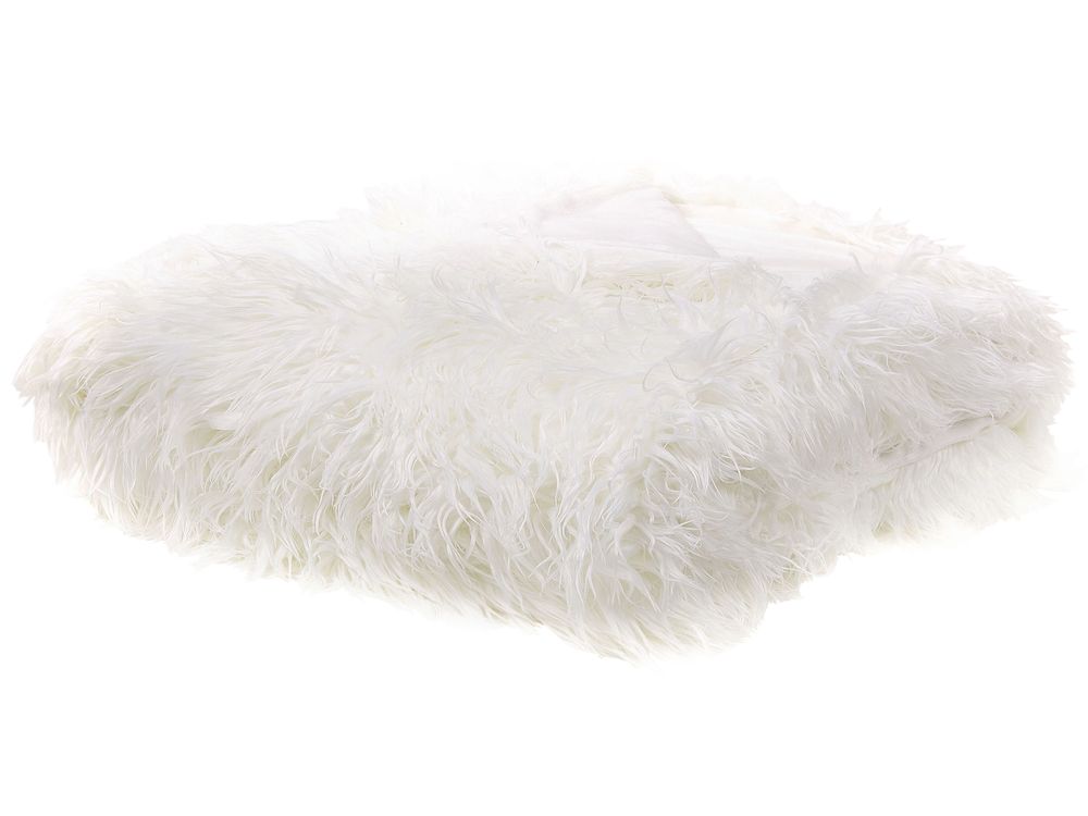 Bedspread DELICE 200 x 220 cm White