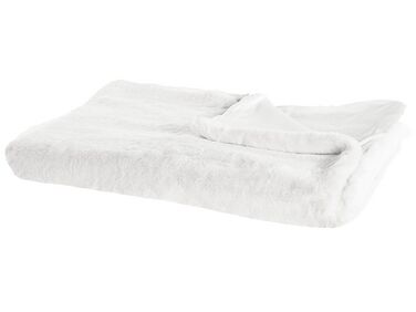 Fehér ágytakaró 200 x 220 cm CHAAB