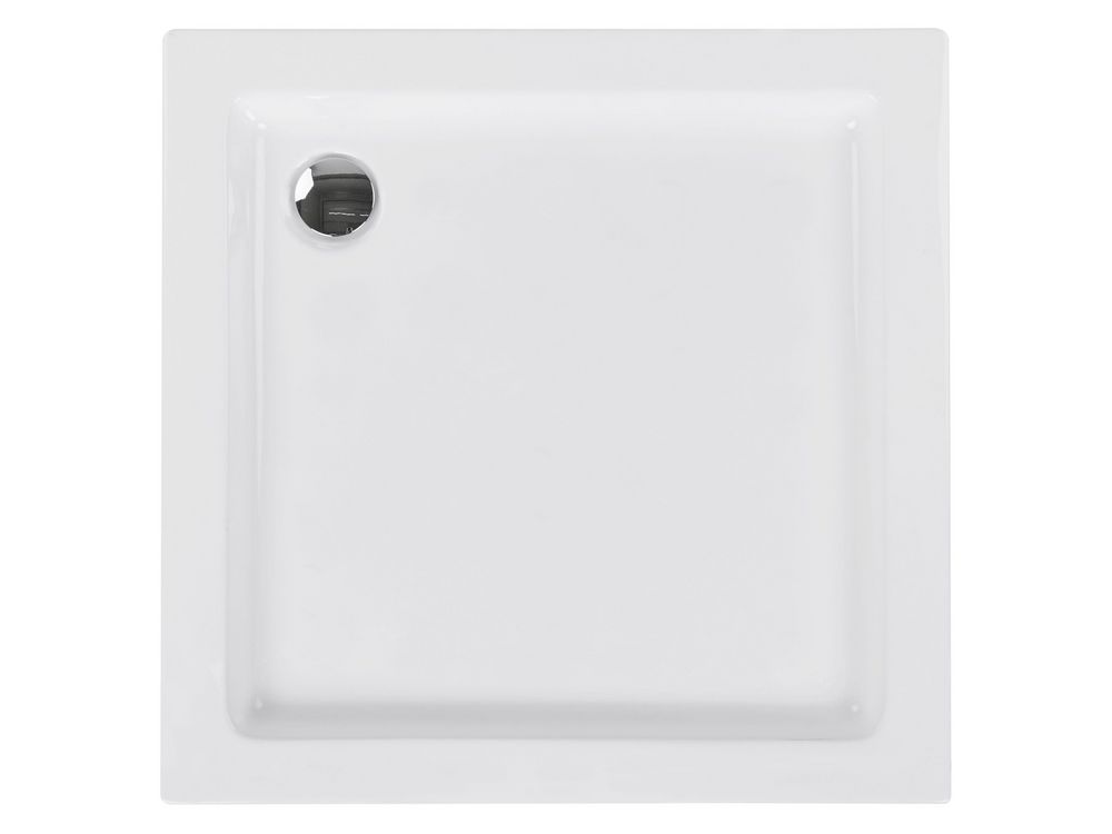 Douchebak AMPAY 80 x 80 x 7 cm Wit