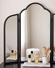 Dressing Table Mirror SAVILLY Black_1194106