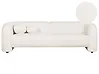 Sofa 3 Seater LEIREN Boucle White
