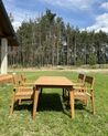 4 Seater Acacia Wood Garden Dining Set FORNELLI_931846