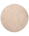 Rug VASCO Beige ø 140 cm Wool