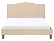 Bed Fabric MONTPELLIER 160 x 200 cm (EU King Size) Beige_754216