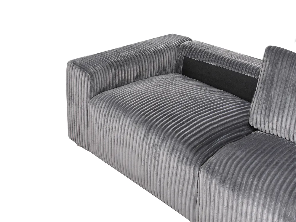 3 Seater SANDORA Corduroy Grey_969141