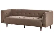 Sofa 3 Seater BYSKE Boucle Brown_958962