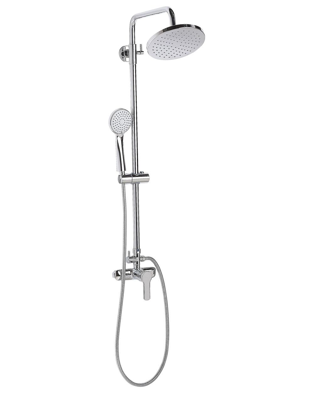 Mixer Shower Set with Rainshower TINKISSO Silver