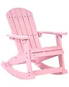 Garden Kids Rocking Chair ADIRONDACK Pastel Pink