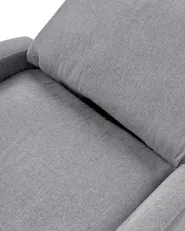 Recliner Chair EMINENCE Faux Linen Grey_1029807