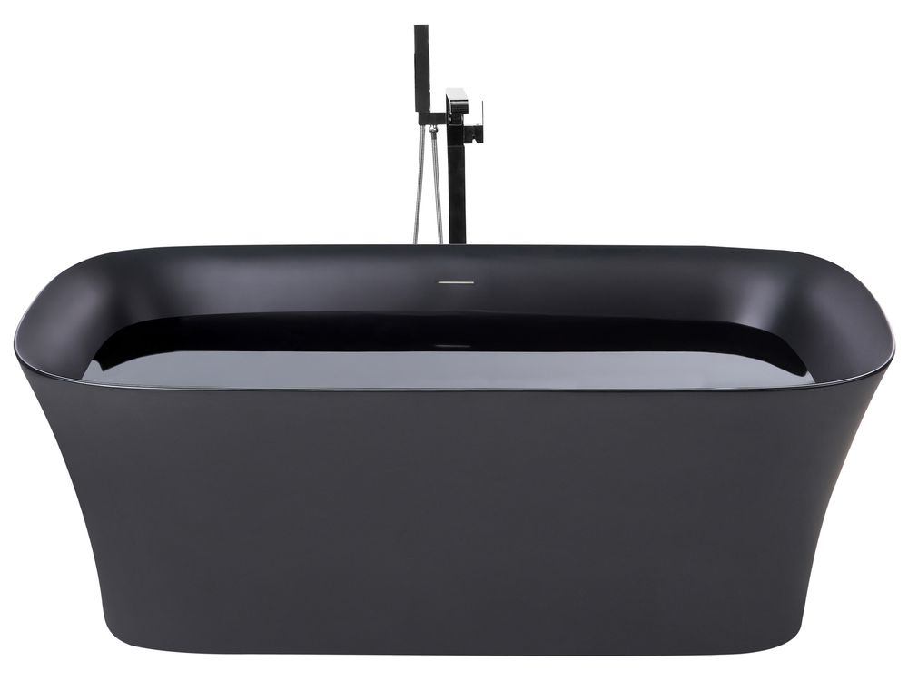 Freestanding Bathtub LANALHUE 1600 x 750 mm Black