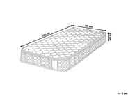 Materasso a molle insacchettate 180 x 200 cm Media/Forte (H2/ H3) Forte (H3) Media (H2) DUO