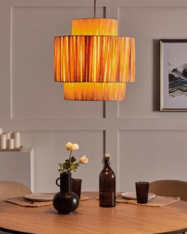 Raffia Pendant Lamp Natural MAGECH