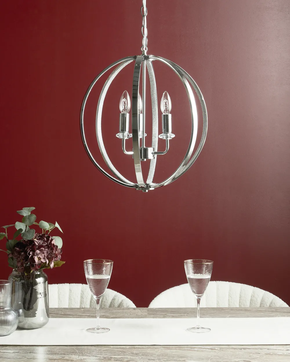 Chandelier TENOIRO Metal Silver_919522