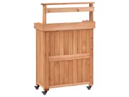Ültetőasztal ALTOLIA 70 cm 119 cm Fenyőfa Barna_1032129