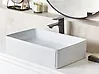 Countertop Basin GELDO 500 x 340 mm Ceramic White