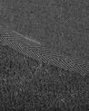Dywan shaggy okrągły ⌀ 140 cm ciemnoszary DEMRE_714800