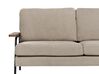 3-istuttava sohva kangas ruskeanharmaa AKRANES_917512