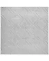 Rug KEVIREL Grey 160 x 160 cm