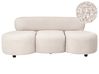 Sofa 3 Seater BLAVAND Boucle Beige