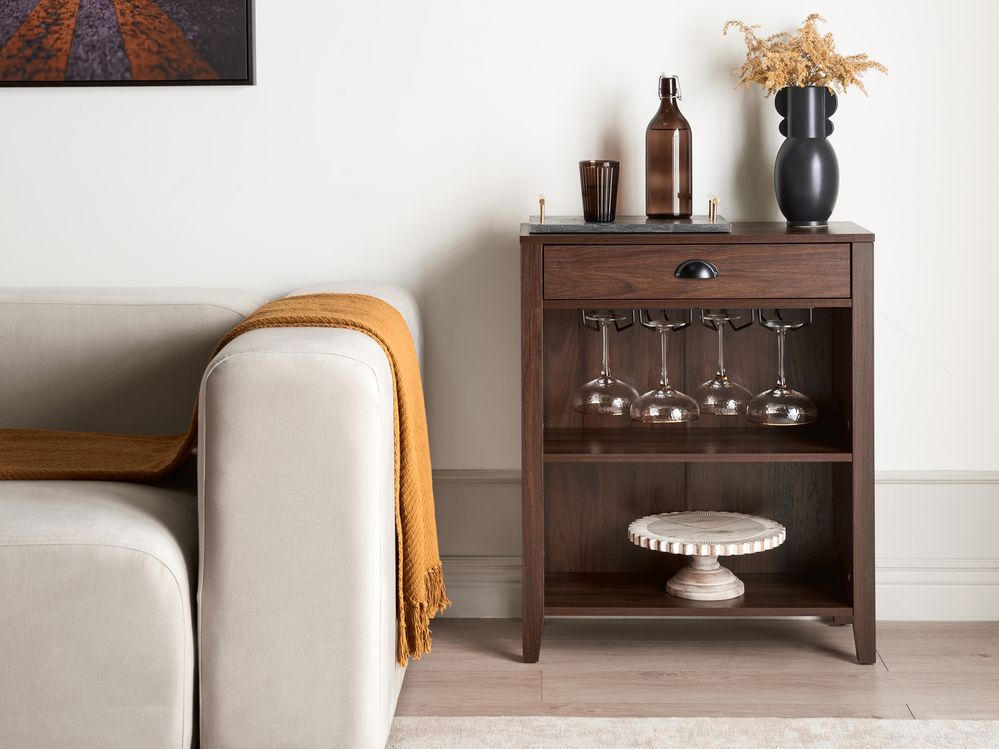 Commode WALKERSTON Marron foncé