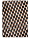 Tapis en cuir marron 160 x 230 cm ALPKOY_742778