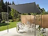 Cenador VIMINO 282 cm x 294 cm Metal Gris oscuro