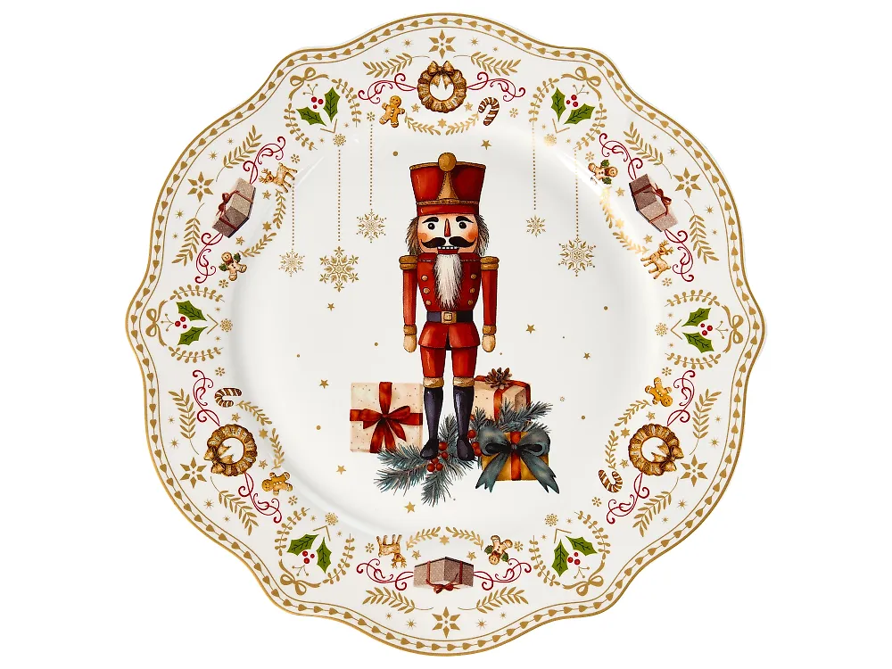 Zastawa stołowa 20-częściowa CARDAMOM Porcelana Biały_1191794