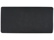 Corner Sofa 2 Seater BREDA Fabric Black Right Hand_946105