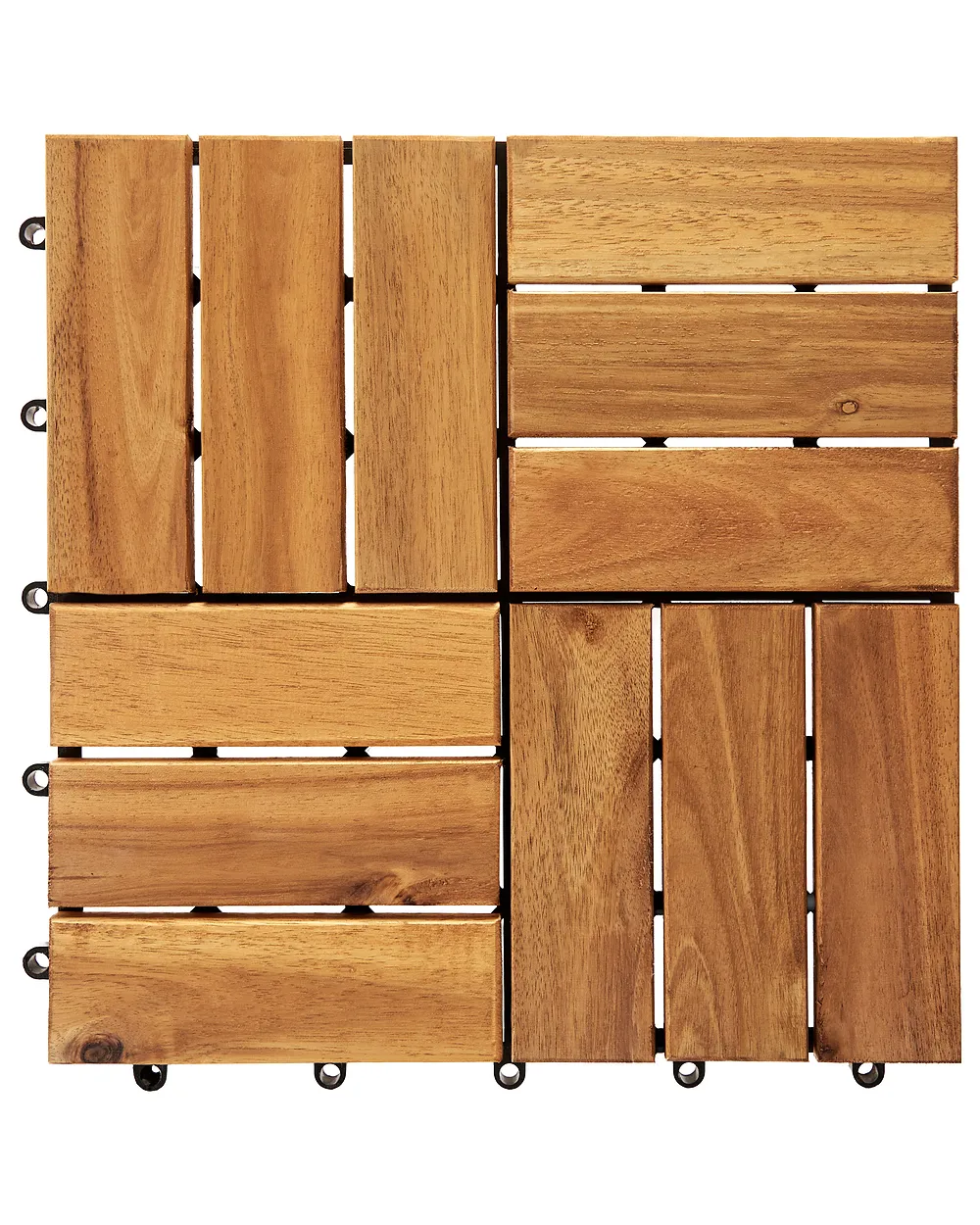 Rivestimenti e piastrelle da esterno ACERENZA Legno di acacia certificato Naturale_957687