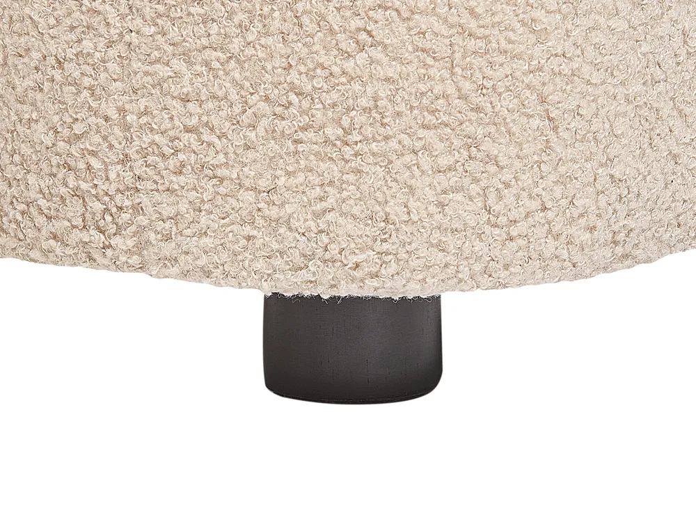 Sofa 3 Seater LEIREN Boucle Beige_920710