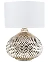 Lampa stołowa MADON Szkło Złoty