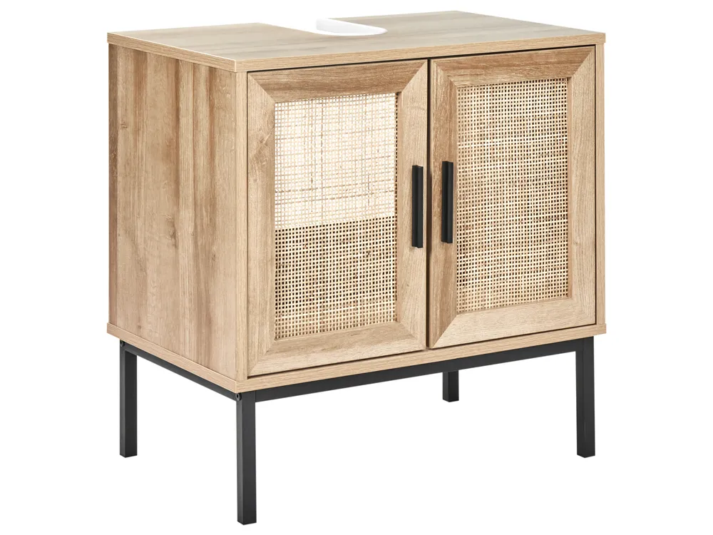 Mosdószekrény ROSELL 60 cm Világosbarna