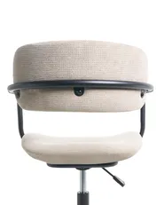 Sedia da scrivania VYRA Tessuto Beige_1048803