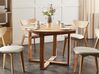 Table de salle à manger à rallonge 116/156 x 116 cm bois clair LEXINGTON_923730
