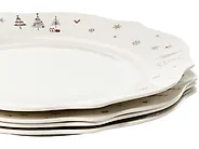 Zastawa stołowa 20-częściowa PERILLA Porcelana Biały_1192012