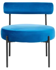 Poltrona ALPHA Velluto Blu marino_860912