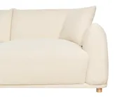 Sofa 3 Seater JUBEK Boucle Off-White_1077981