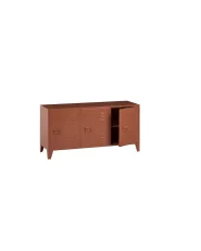 Storage Unit CARDIFF Metal Golden Brown_1123439