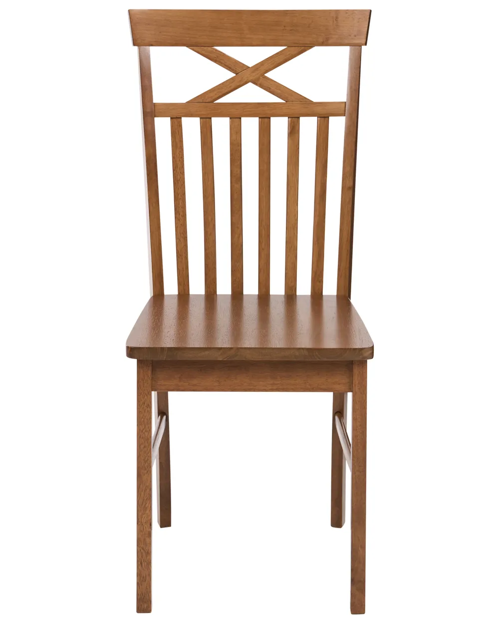 Set di 2 sedie da pranzo HOUSTON Legno Marrone_1124123