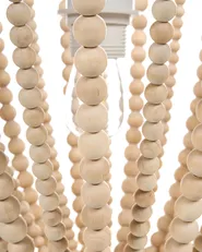 Chandelier PUSWELI Wood Light Brown_1003625