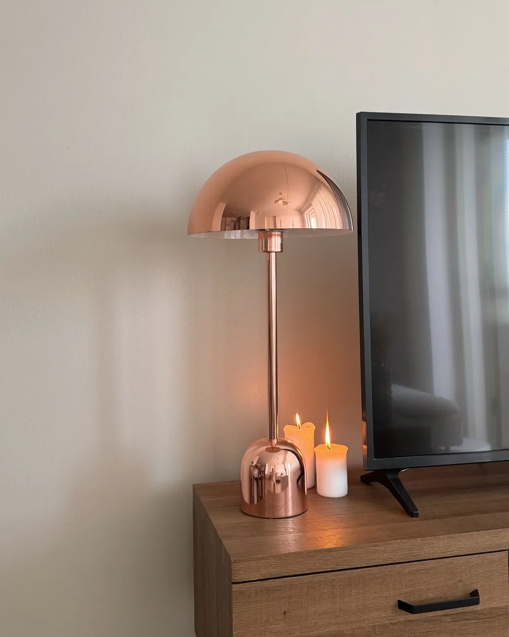 Table Lamp MACASIA Metal Copper