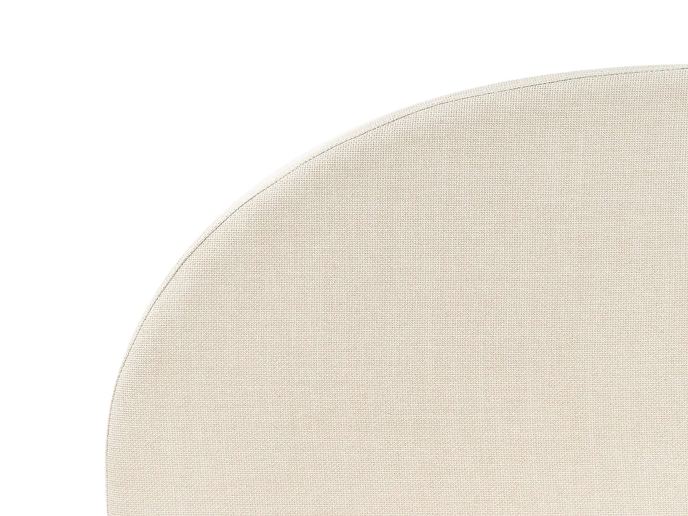 Bett mit Stauraum VAUCLUSE Stoff Beige 160 x 200 cm_876844