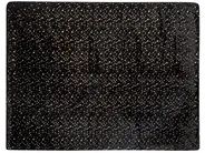 Blanket ALAZEYA 150 x 200 cm Black_820194